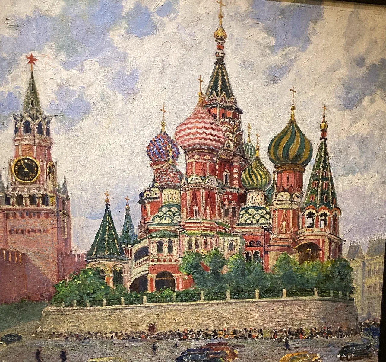 🖼️Ученики 8-Г класса совершили путешествие во времени, посетив выставку «Образ Москвы в русском иску