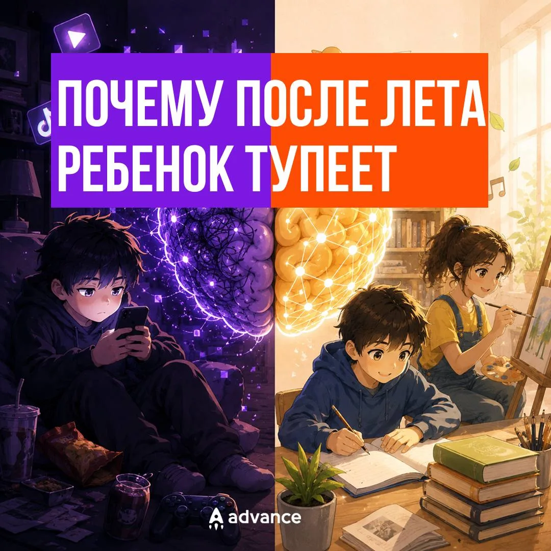 Почему после лета ребёнок «тупеет»