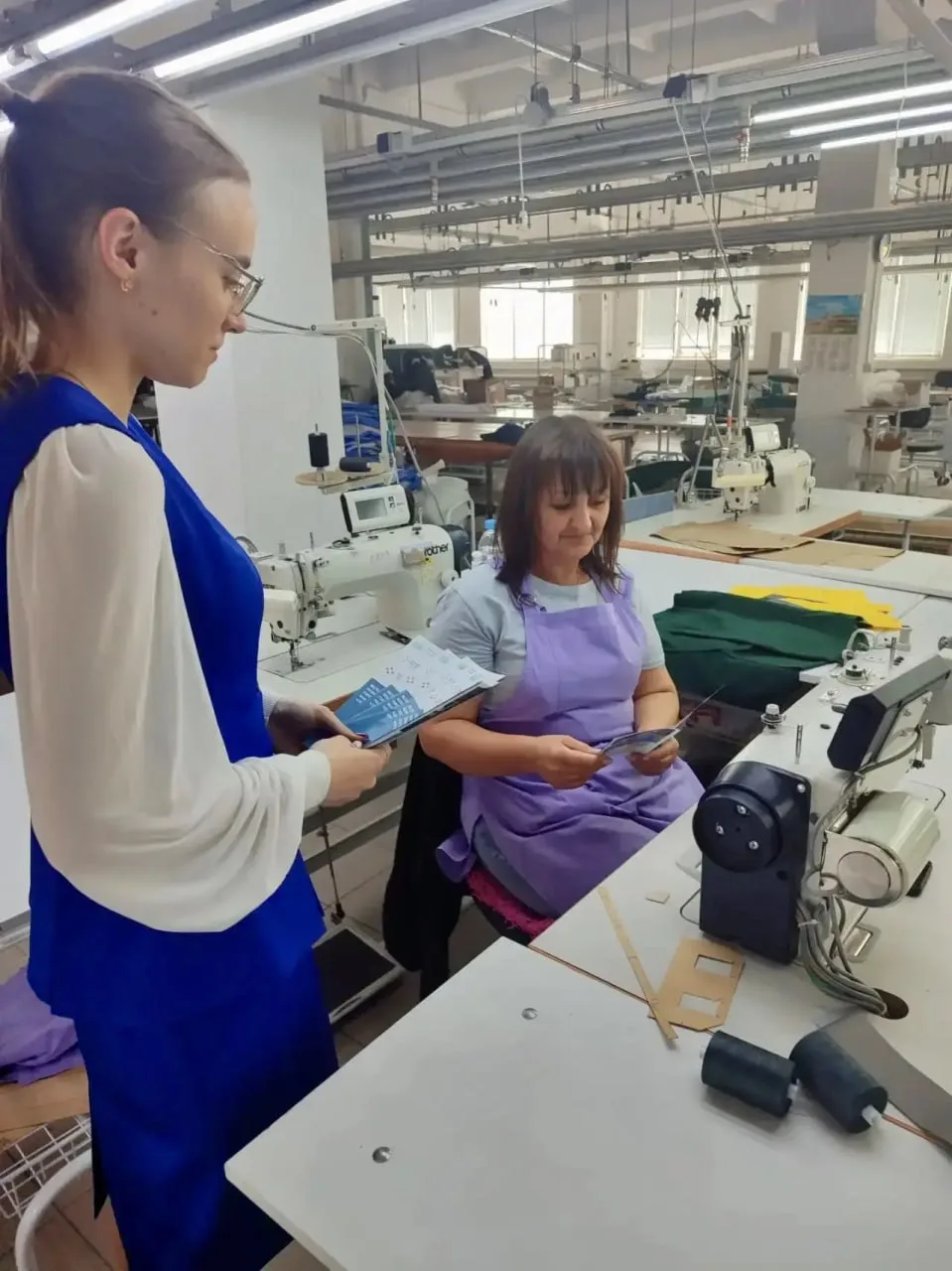 Наглядно о швейном производстве: профтур для мелитопольской молодёжи 

👩‍🏫 Кадровый центр по город