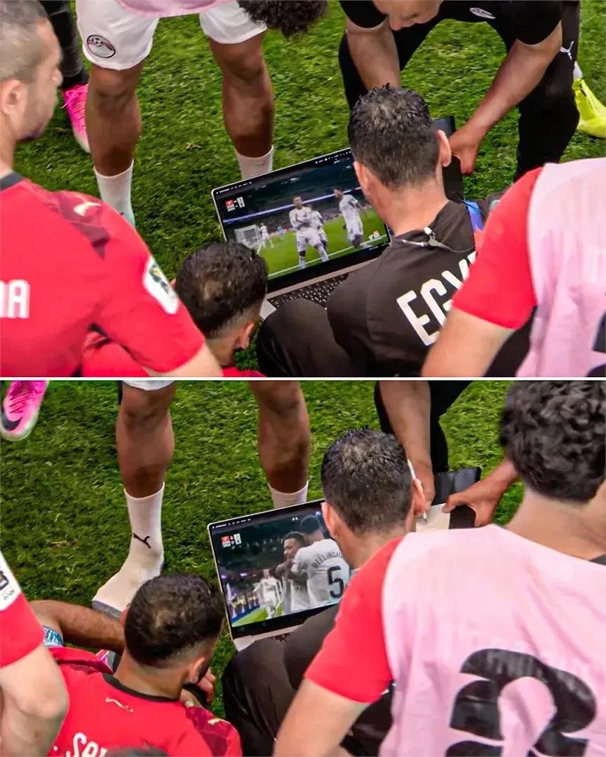 🇪🇬 Египетские игроки смотрели матч «Реала» на ноутбуке перед началом серии пенальти п...