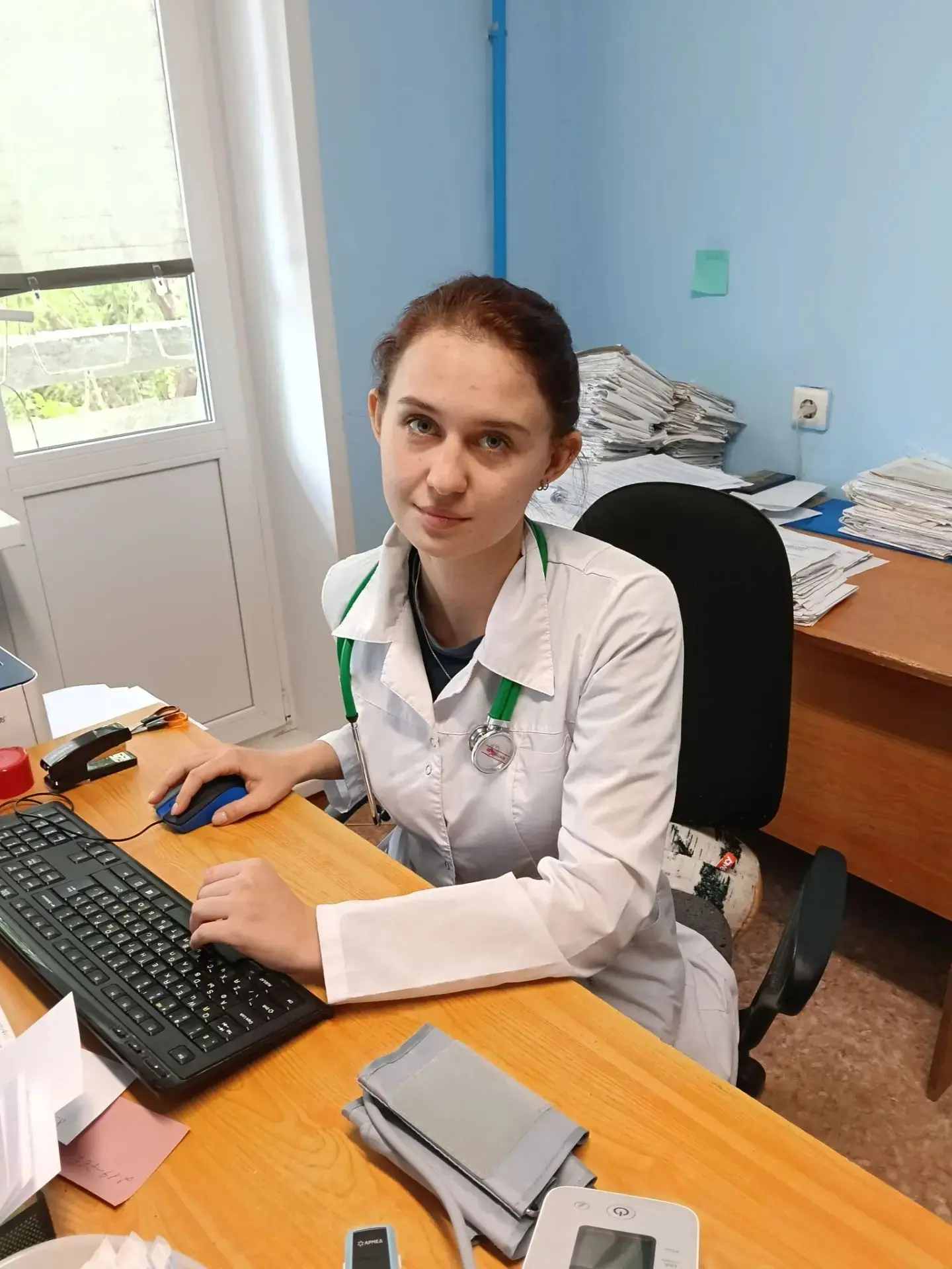 Елизавета Семёнова - целевик, участковый врач терапевт врачебной амбулатории п. Дубки