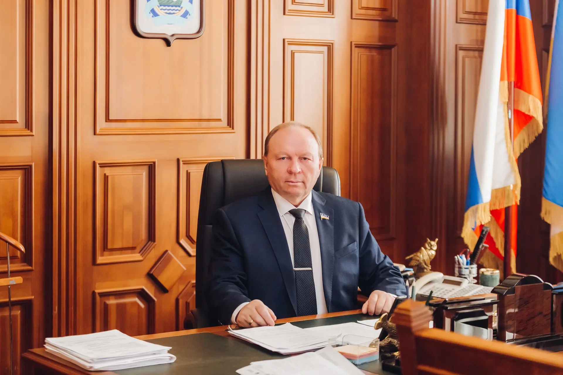 Председатель Народного Хурала Республики Бурятия Владимир Павлов поздравил от имени деп...