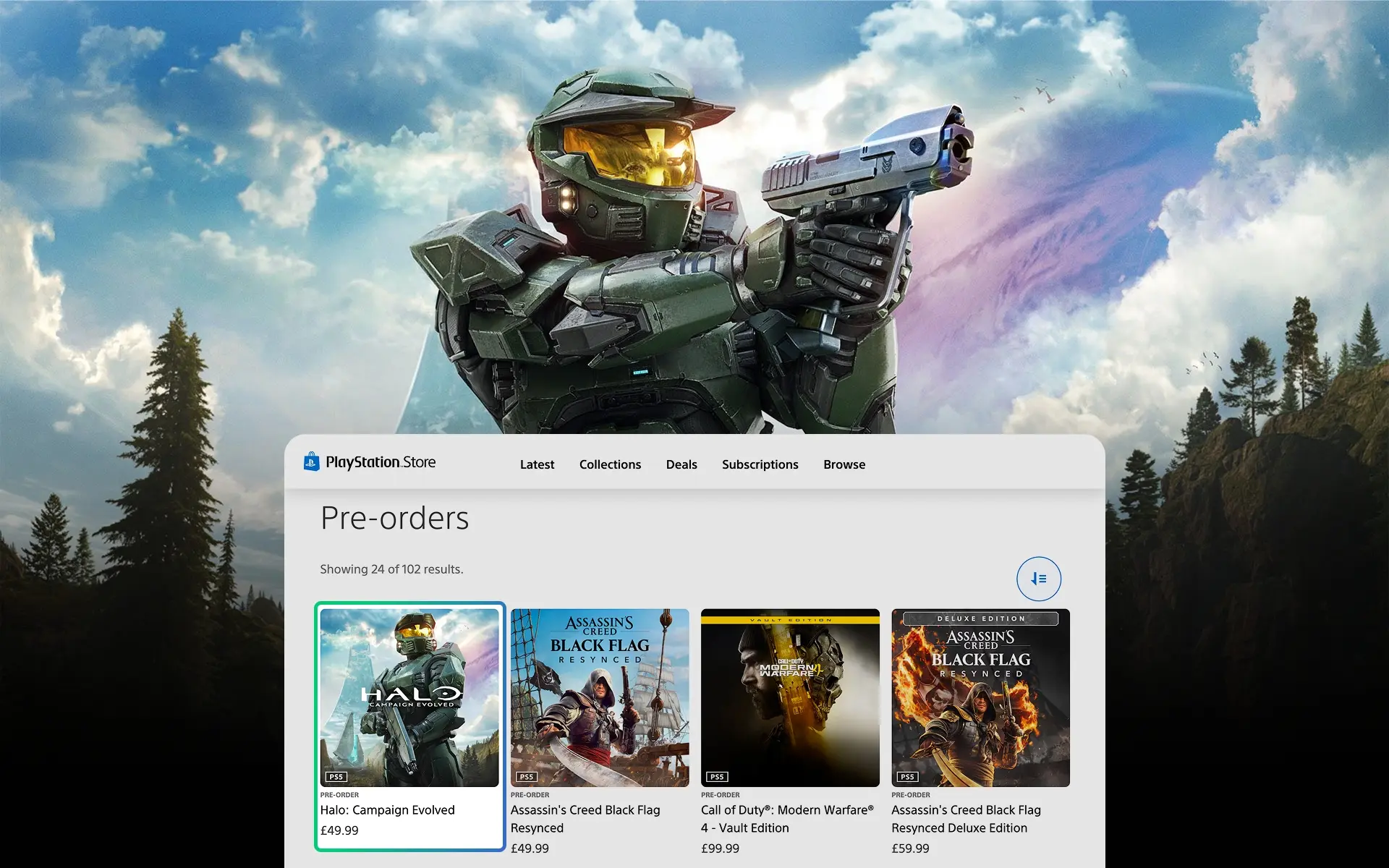 💪 Ремейк Halo возглавил топ предзаказов в ряде регионов PS Store.

Новинка Xbox на первом месте по 