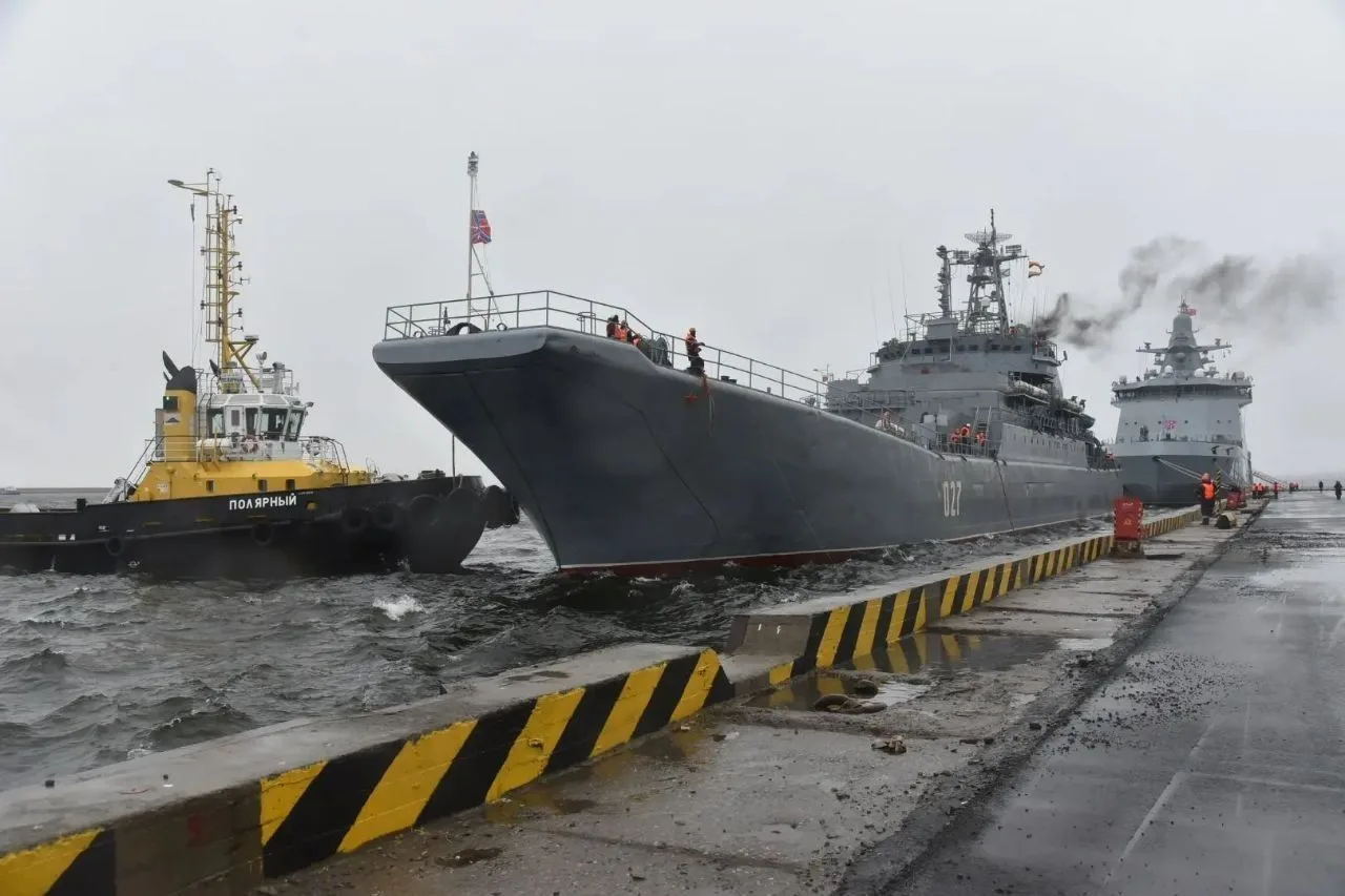 ⚓️ Корабли Северного флота снова пришли в Дудинку