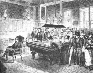 На этой картине 1858 года художник изобразил Пола Морфи, который проводит сеанс одновре...