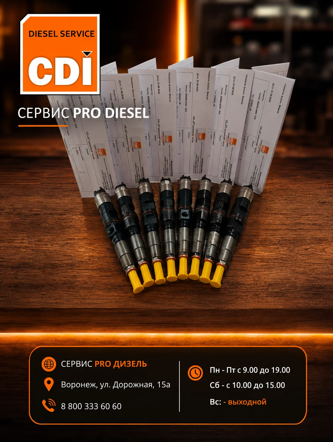 💪 Спасли форсунки John Deere — техника снова в строю!