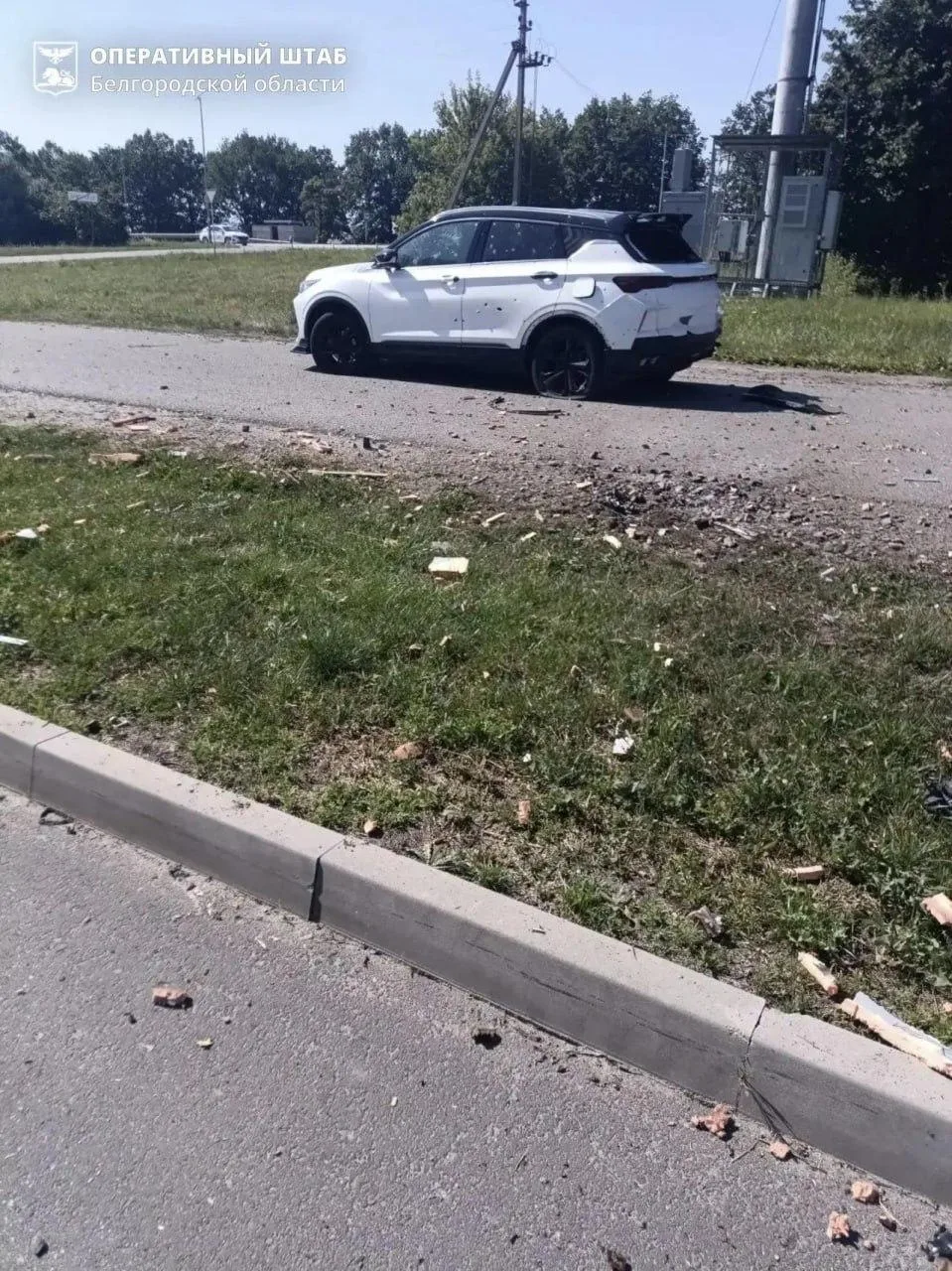 😡ВСУ бьют по гражданским автомобилям в Белгородской области — оперштаб