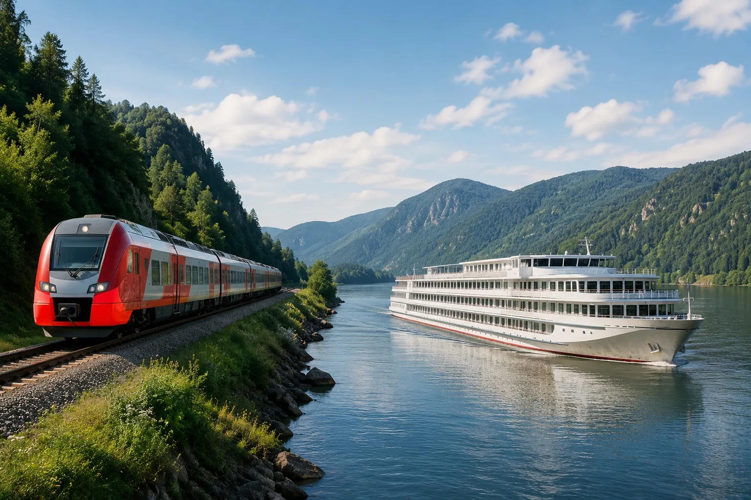 🚆🚢 В России обсуждают развитие комбинированных железнодорожных и речных круизов