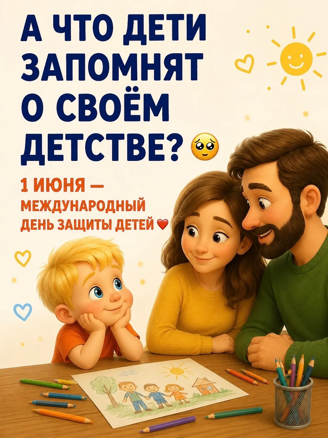 🎈 Сегодня, 1 июня, мы отмечаем самый добрый, светлый и радостный праздник — Международ...