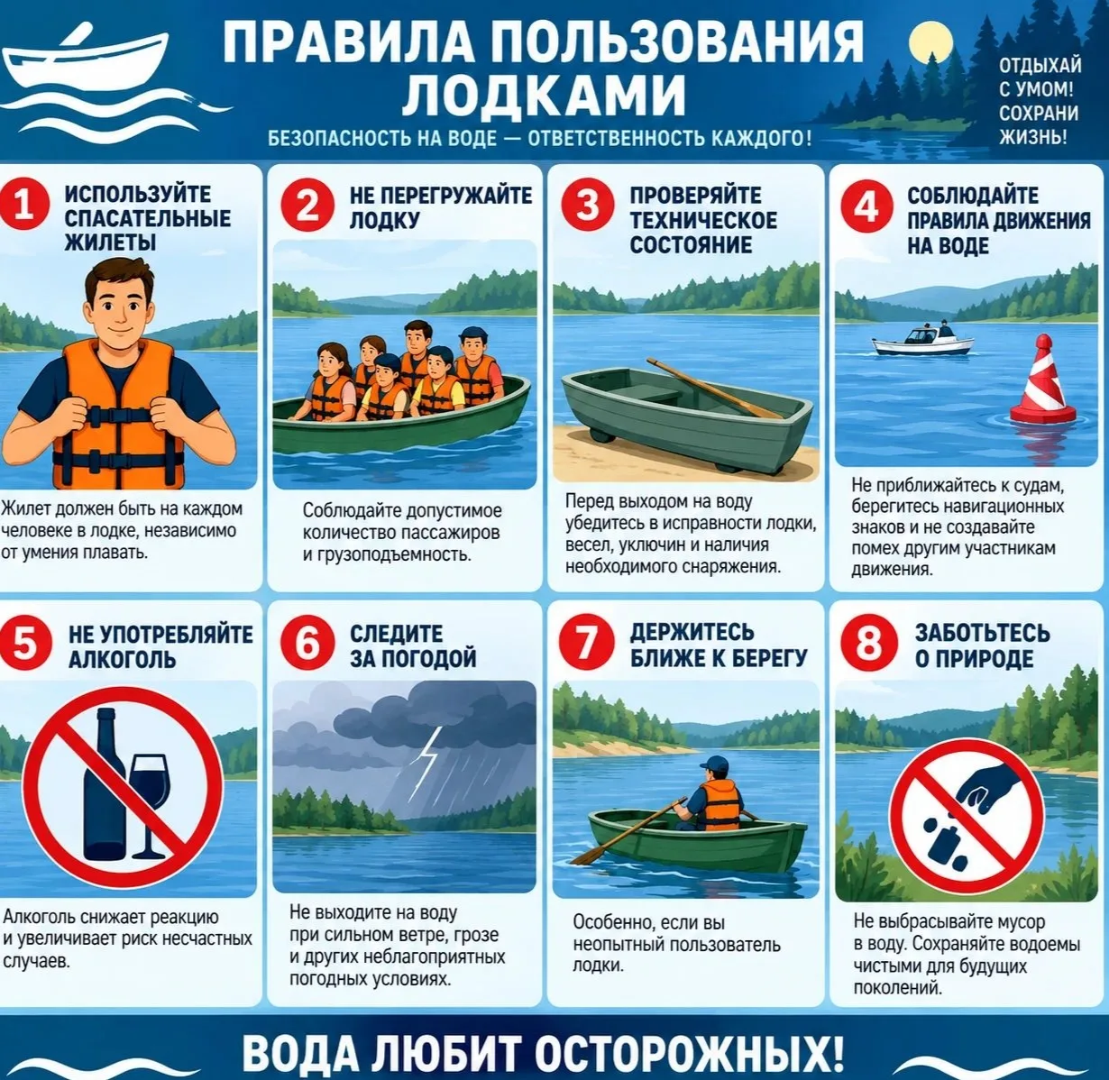 Осень на воде 🍂