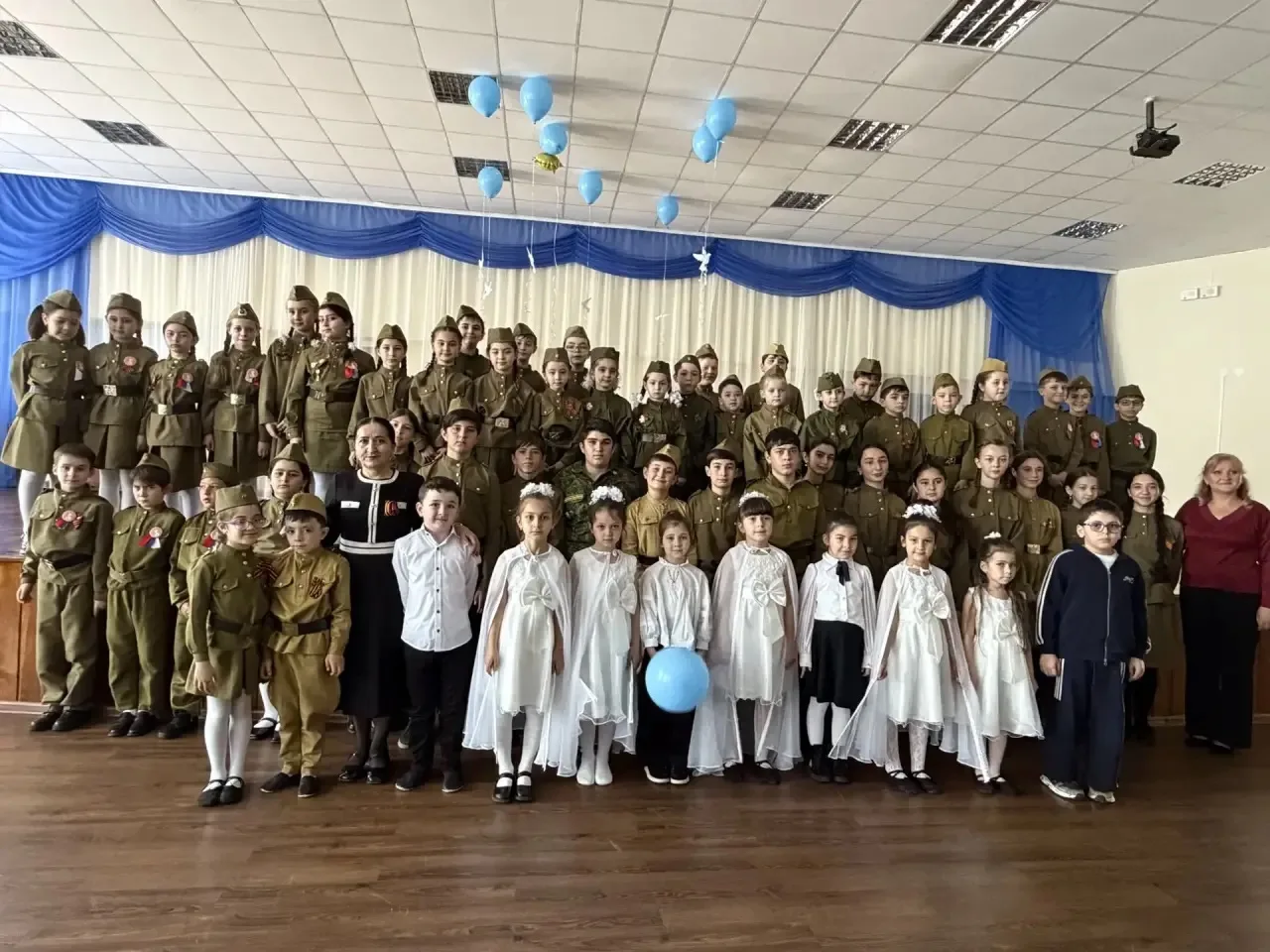 "Наша память сильнее лет" 8 мая 2026 года в МБОУ КГО «Средняя школа №3 им. Х.У.Богатырёва» прошел пр