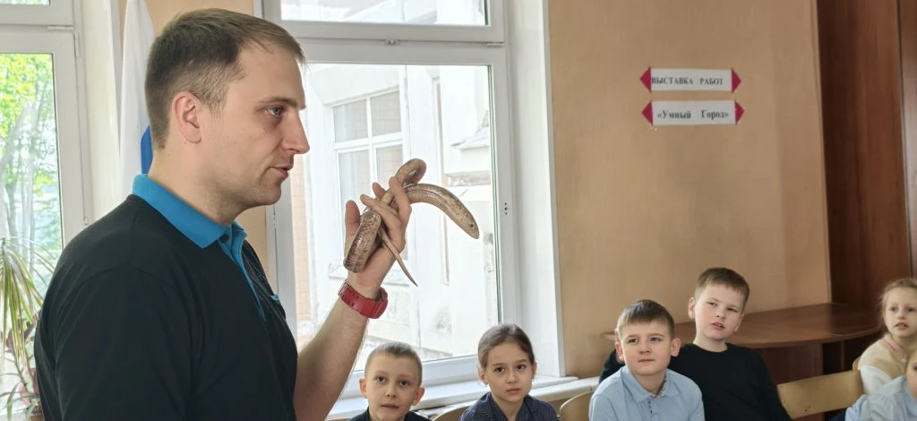 ИНТЕРАКТИВНЫЕ ЗАНЯТИЯ  🦎 Для учеников нашей школы прошла увлекательная интерактивная программа «Чуде