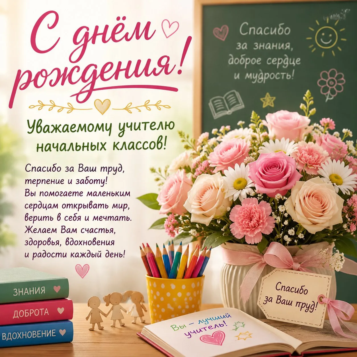 Уважаемая Нина Ивановна Артюхова!💐
От лица администрации школы примите самые искренние и сердечные 