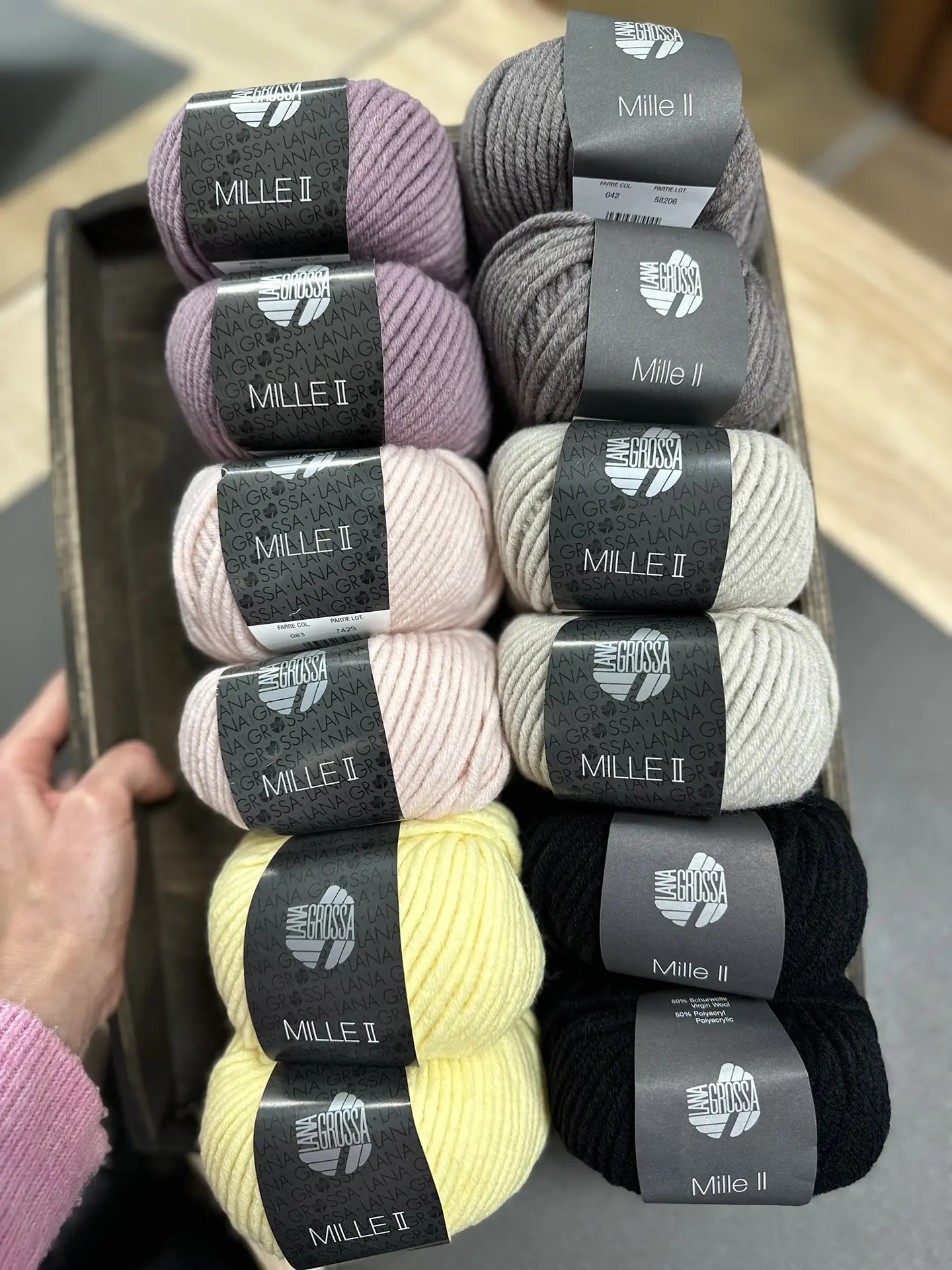 До конца дня -20% на пряжу Lana Grossa Mille II 🔔