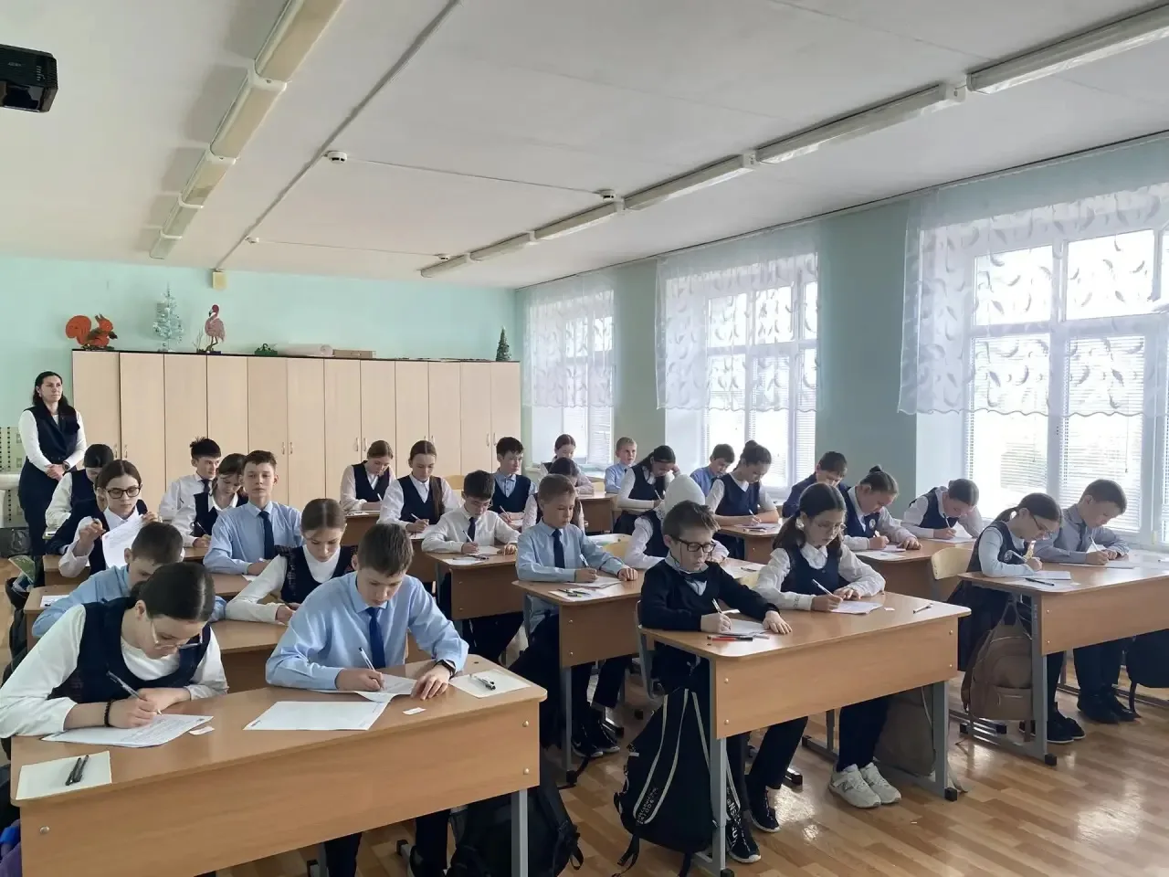 🎒 ВПР-2026: старт и пожелания  21 апреля 2026 года в школе стартовали Всероссийские проверочные рабо