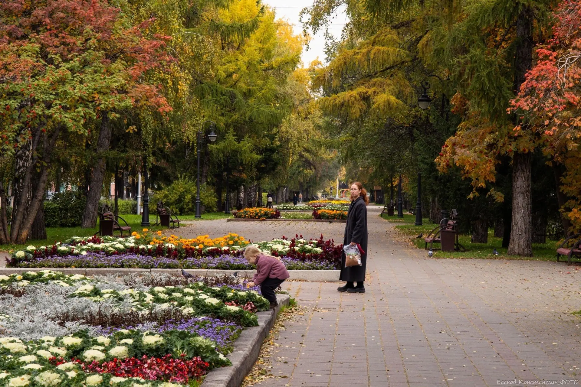 Какая же яркая осень в городе!