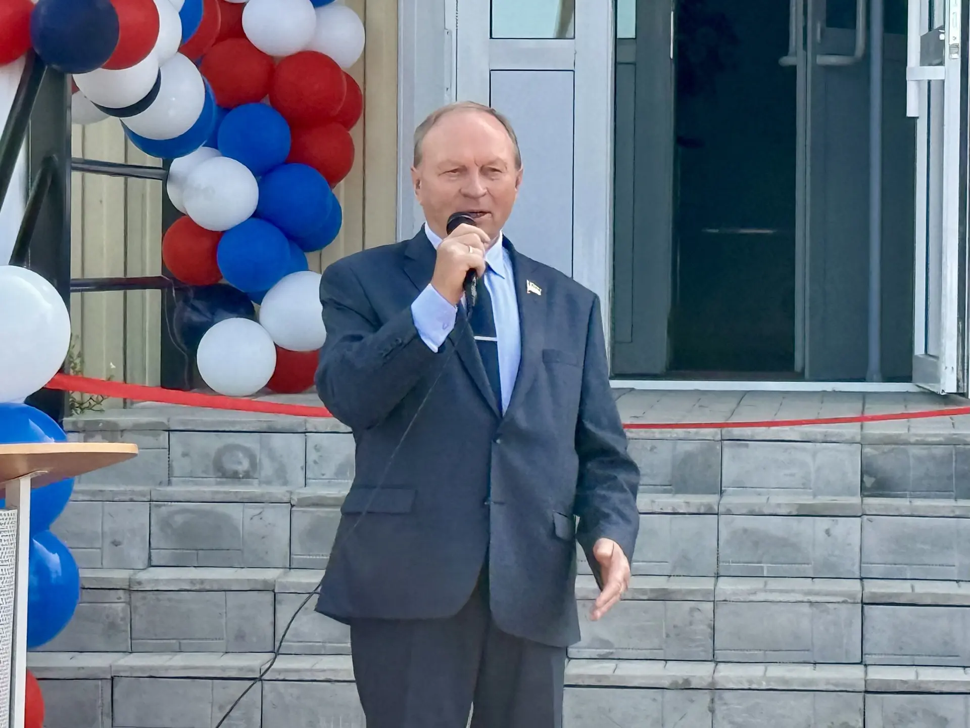 Председатель Народного Хурала Республики Бурятия Владимир Павлов принял участие в торже...