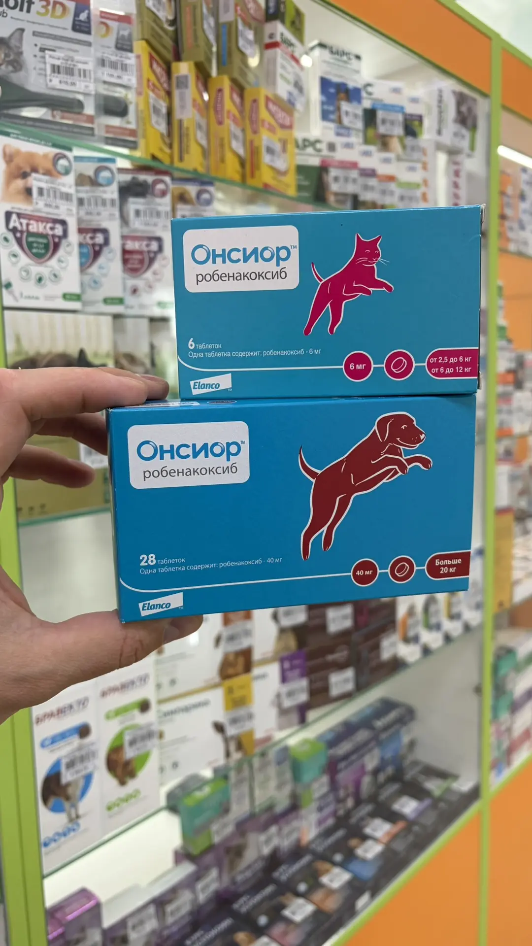 🐾 Онсиор® — современное решение для контроля боли и воспаления у кошек и собак!