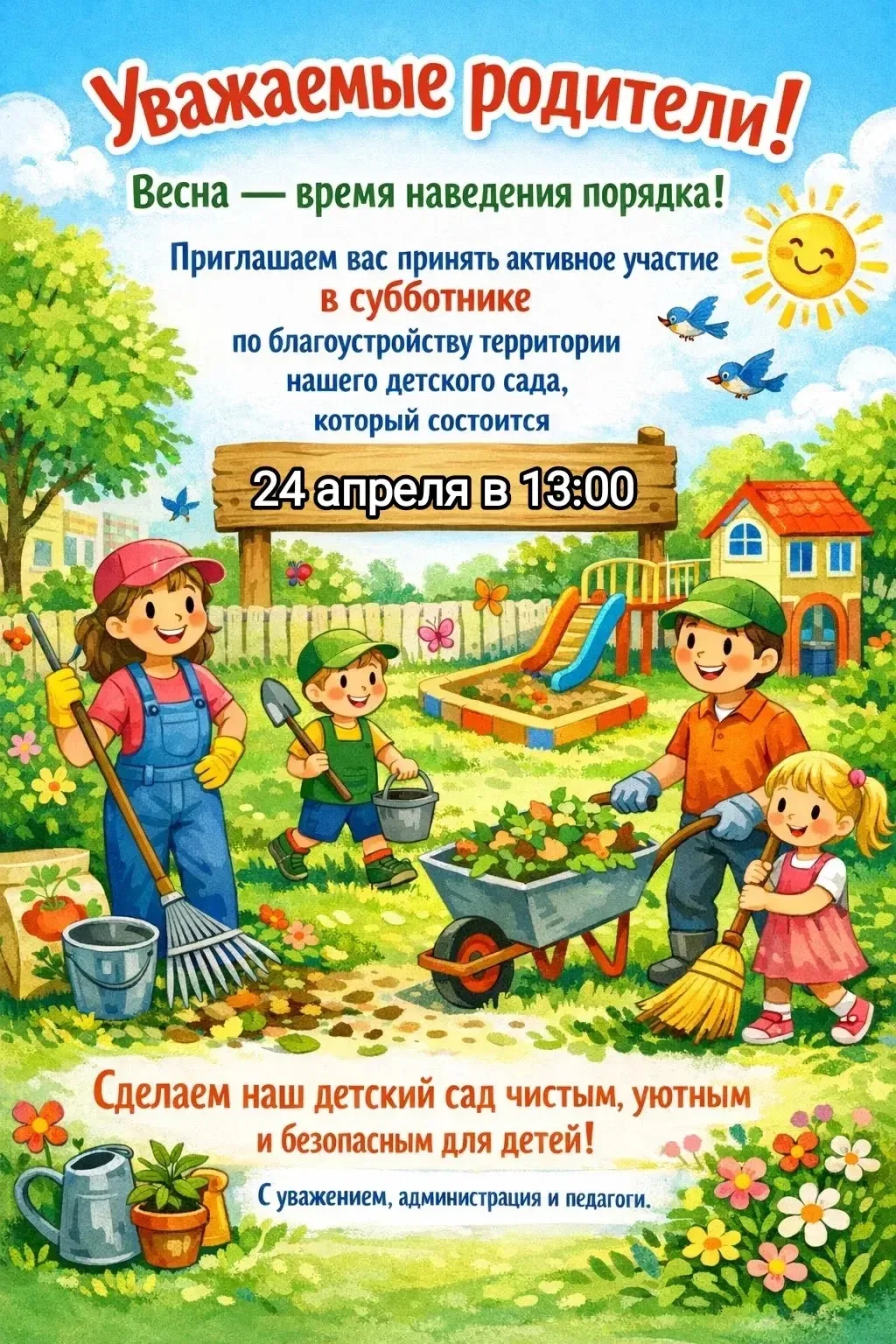 Весна шагает по Земле,