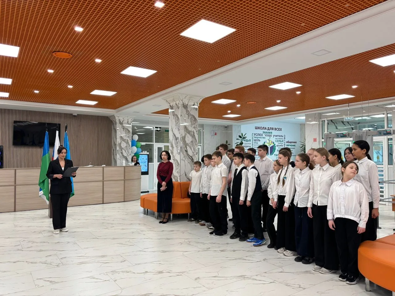 🎉Торжественная линейка в 6-х классах: ставим точку в четверти!  ✅Сегодня в нашей школе прошла торжес