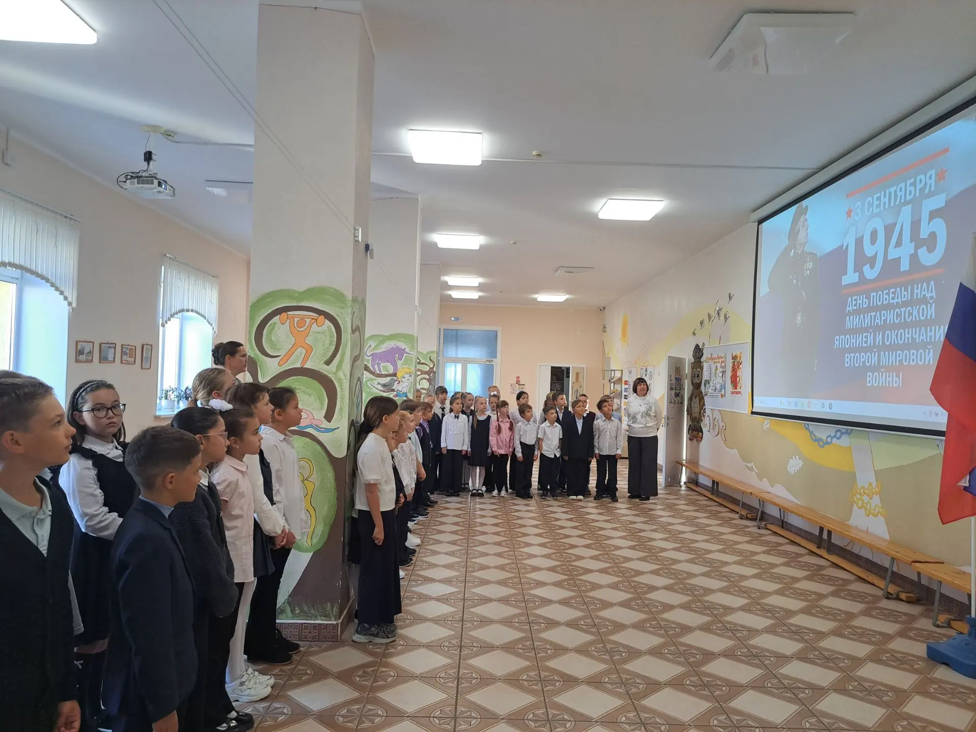 03.09.2026 В 131 школе (отд.Рудный) прошла торжественная линейка посвященная дню победы...