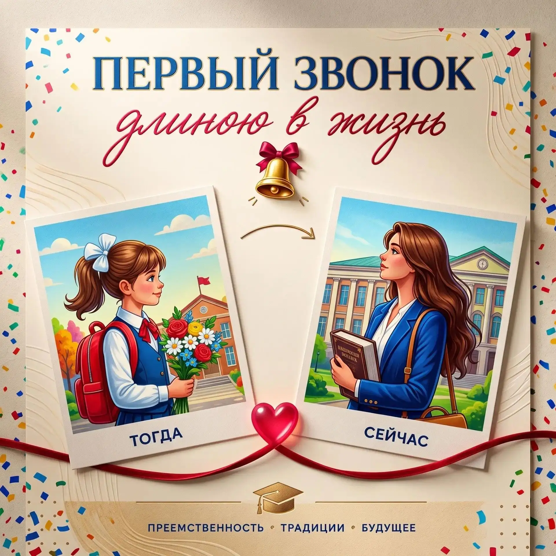 📸 Время первых: покажи, как звенел твой самый важный звонок!