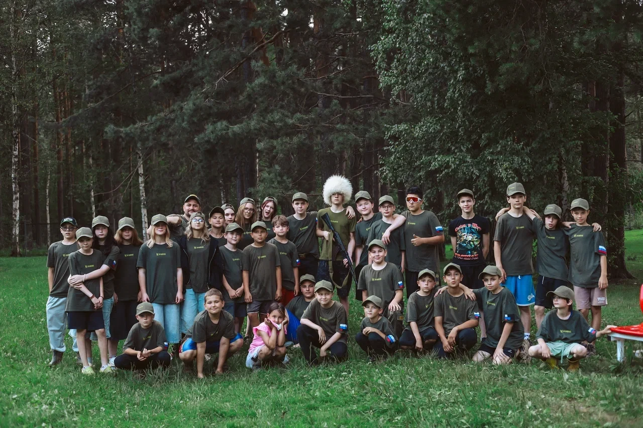 Вот и финальные кадры со второй смены «Академии мужества» 🏕️📸