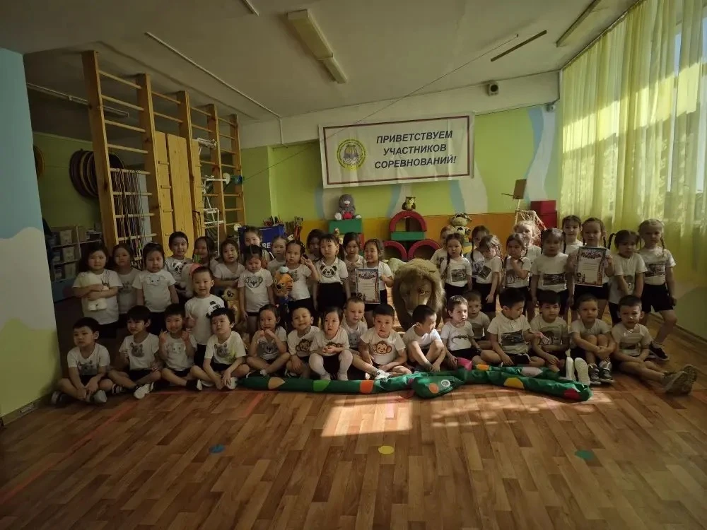 В нашем детском саду прошли увлекательные соревнования «Зов джунглей» для воспитанников средних груп