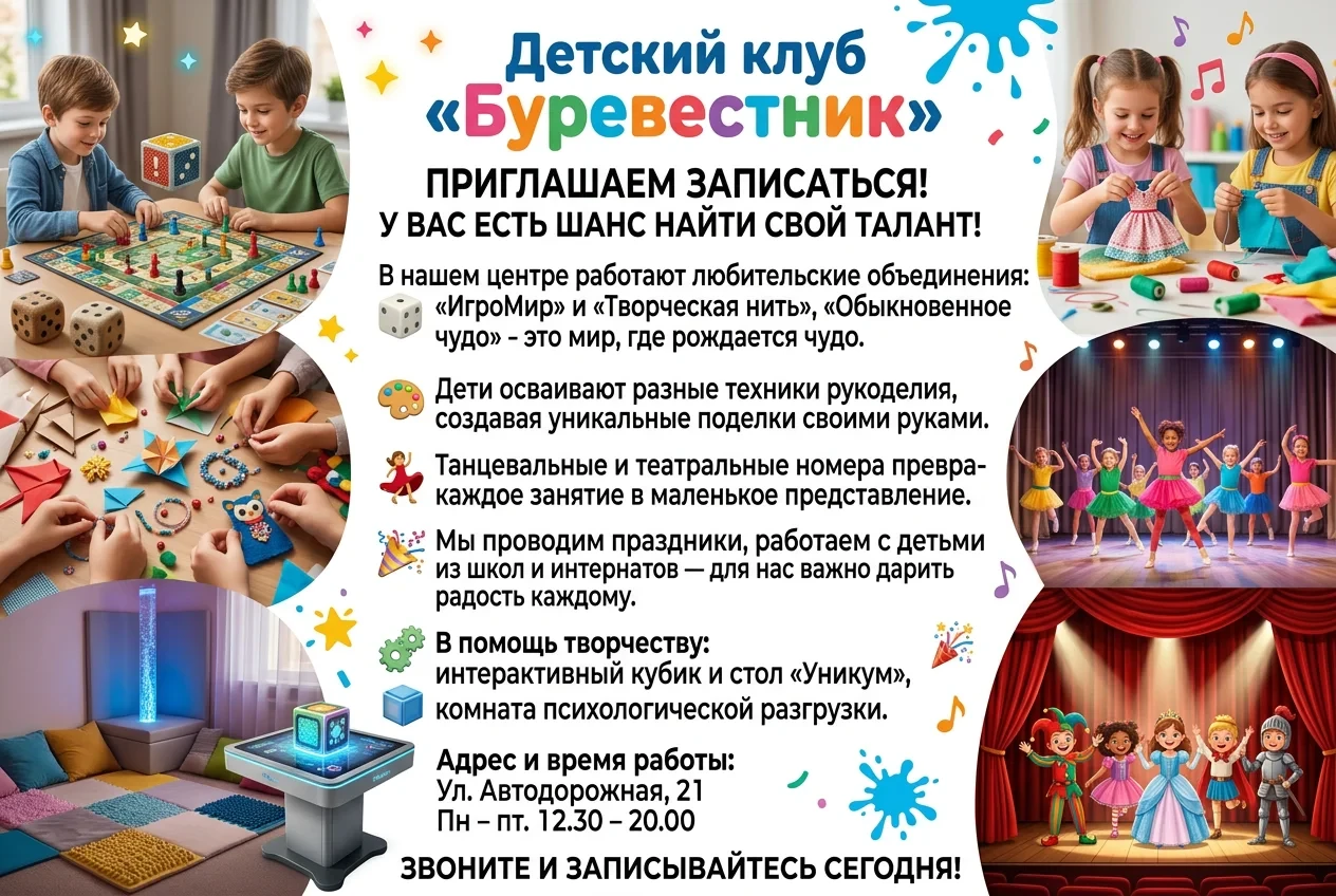 Время записаться в клуб!