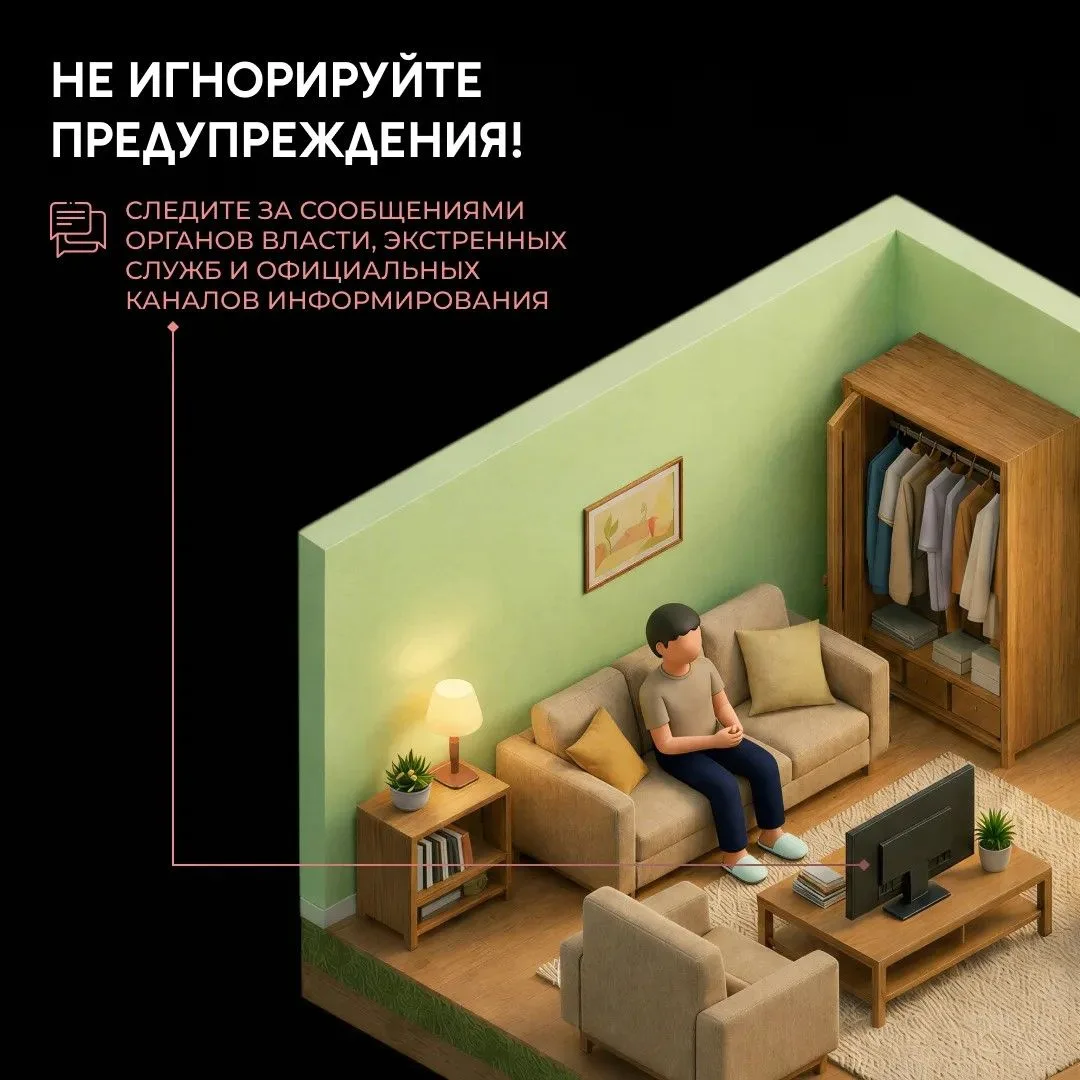 ⚠️ Подтопления опасны не только для имущества!