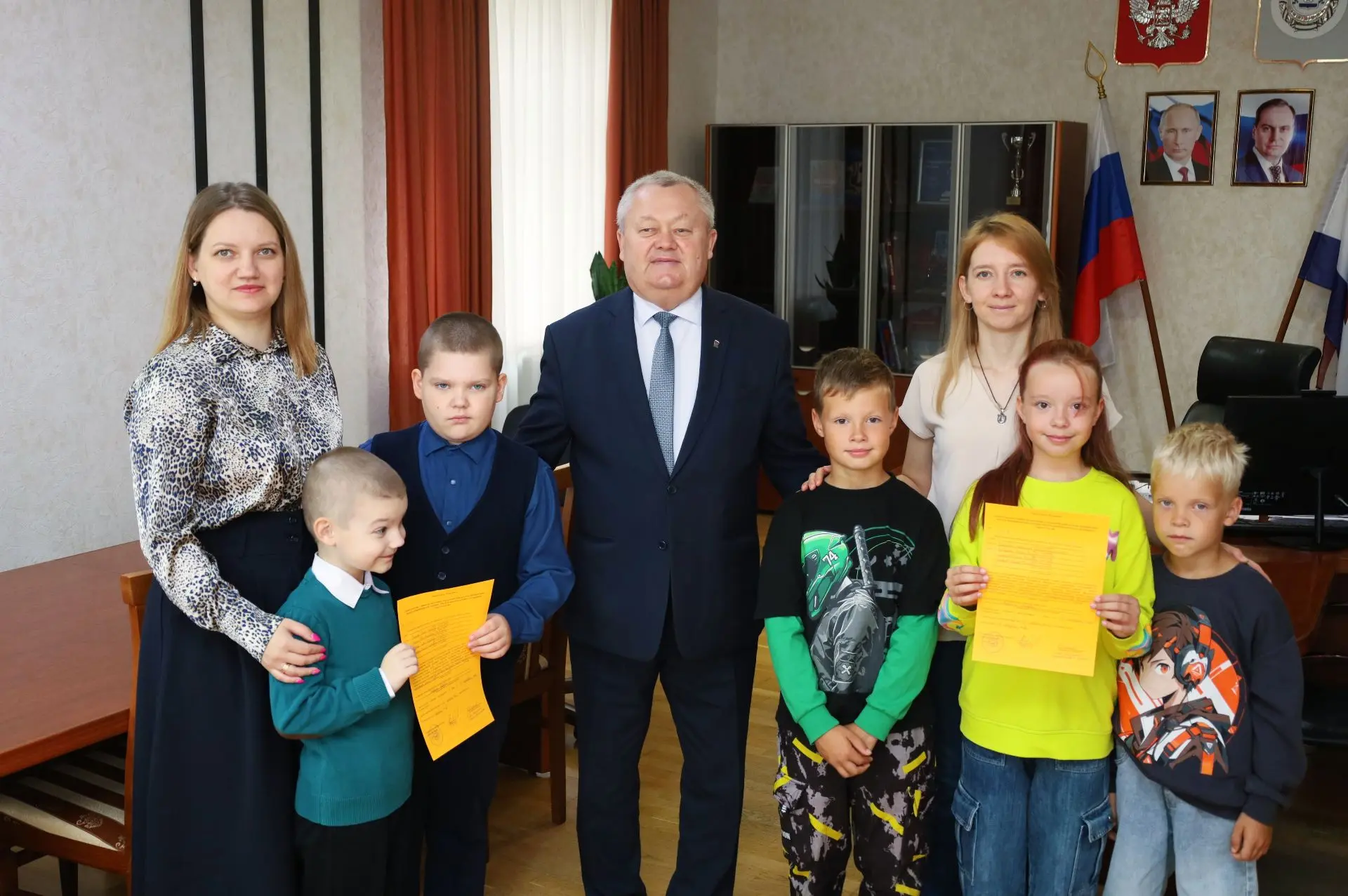 Сегодня в администрации Чамзинского муниципального района произошло радостное и волните...