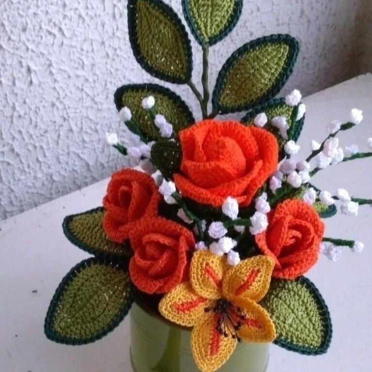 Цветы крючком. Для вдохновения