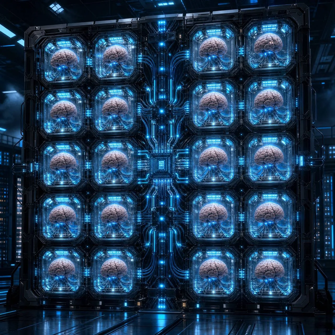 🧠 В Сингапуре запустили сервер на основе человеческих мозгов.