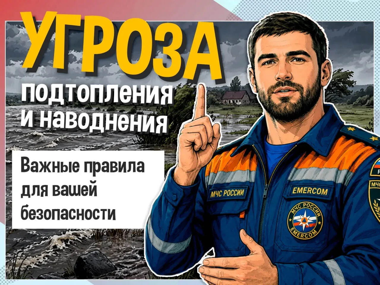 Затяжные, обильные осадки могут привести к подтоплениям. Важно быть начеку и знать, как...
