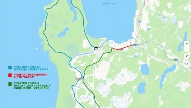 У Усть-Луги на четыре месяца закрывают мост для сверхтяжелых большегрузов