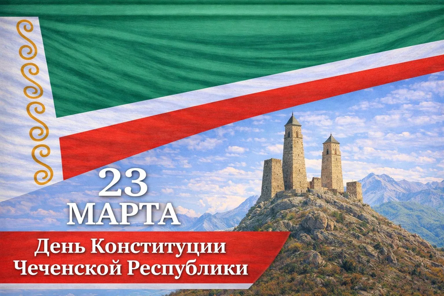 23 марта — День Конституции Чеченской Республики