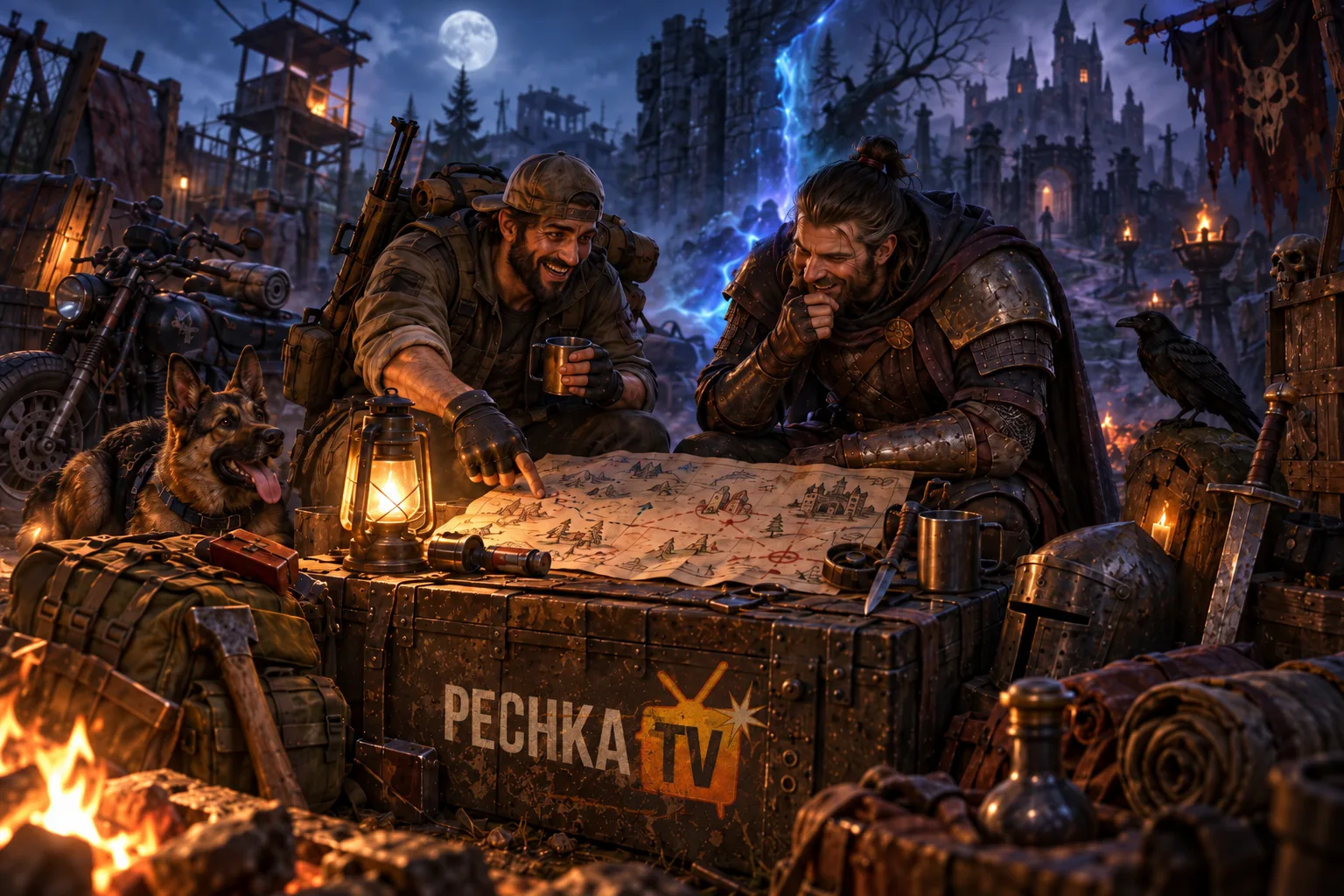 Ночной crossover накануне воскресенья:
