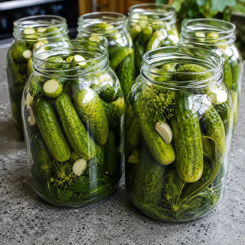 ОГУРЧИКИ «ХРУМ-ХРУМ» НА ЗИМУ С ЛИМОННОЙ КИСЛОТОЙ
⠀
🥒 Такие огурчики уже много лет закрываю для семь