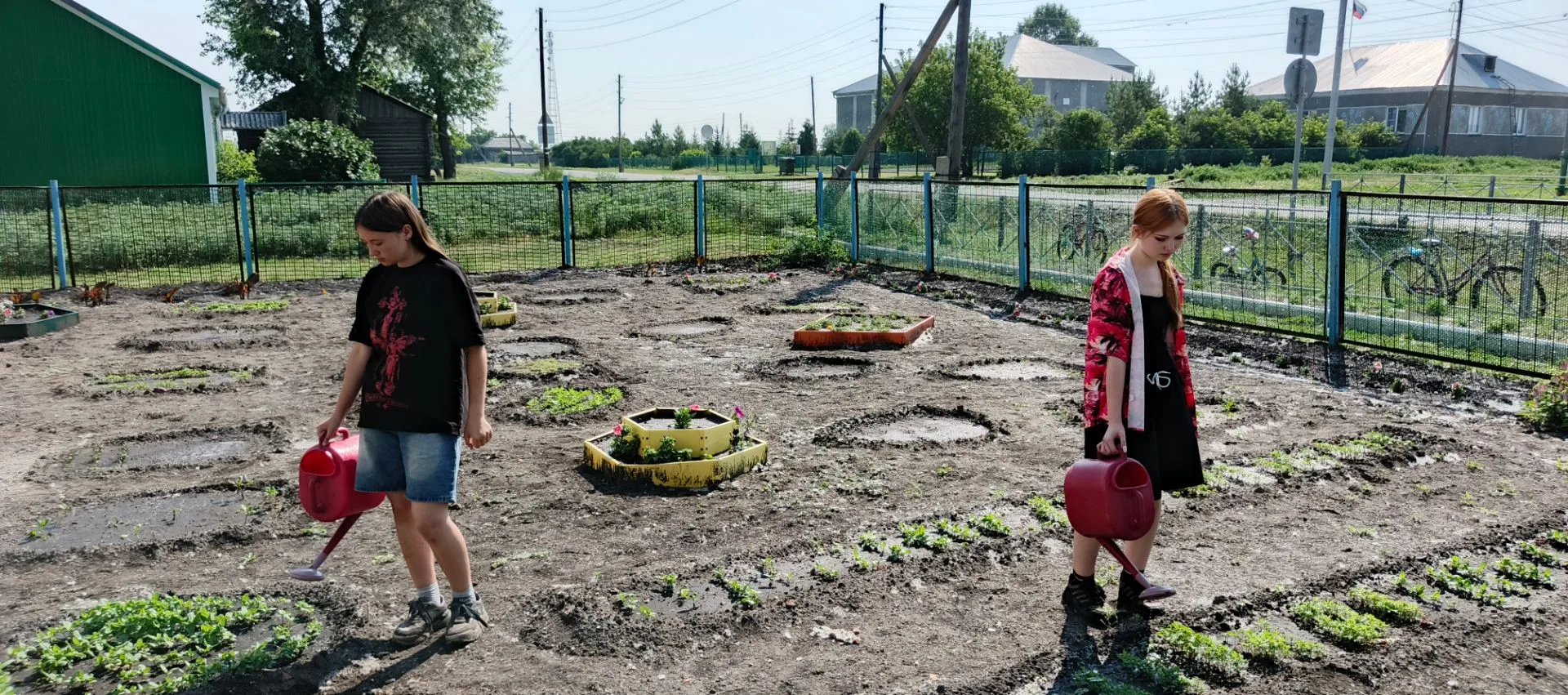 Летняя трудовая практика🌿🧤

Сегодня, 17 июня 2026 года, лето в самом разгаре, и ученики нашей школ