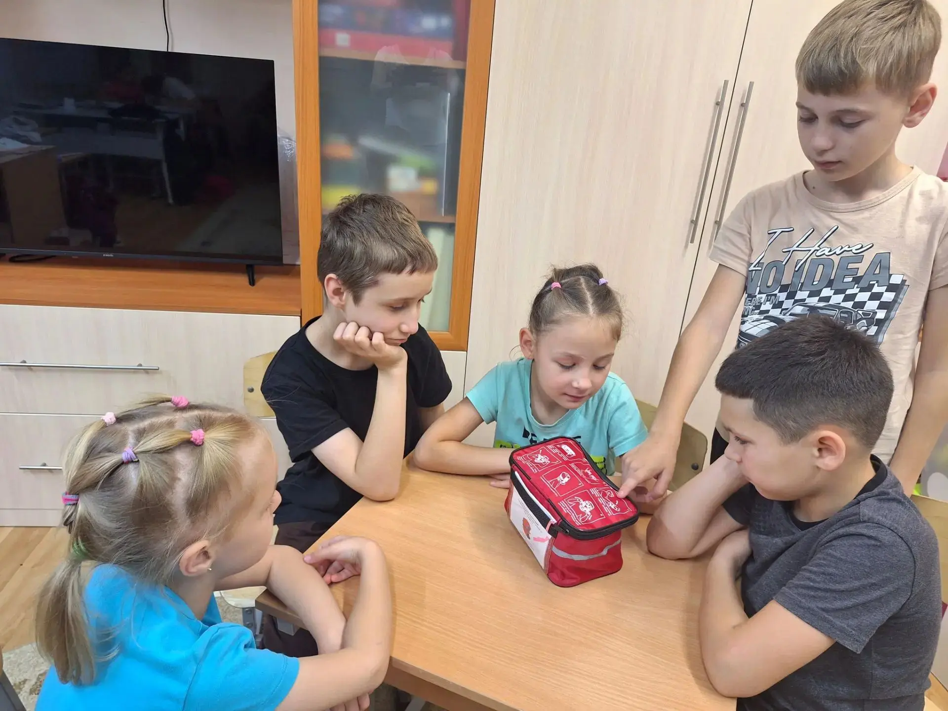 В рамках профилактической операции "Огонь и дети " в нашем учреждении прошло занятие "П...