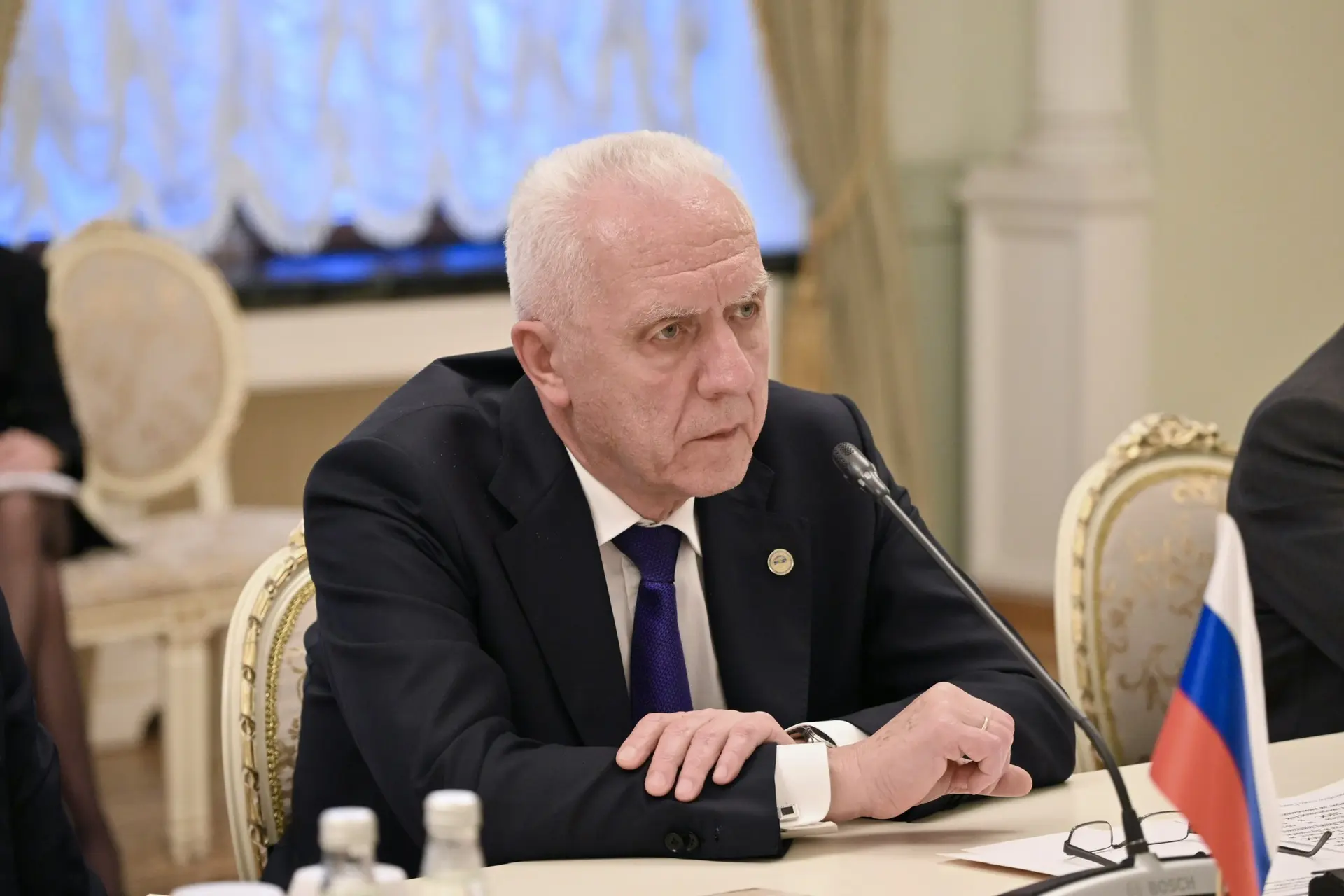 💬 Александр Гуцан в ходе встречи с Генсеком ШОС Нурланом Ермекбаевым подчеркнул важнос...