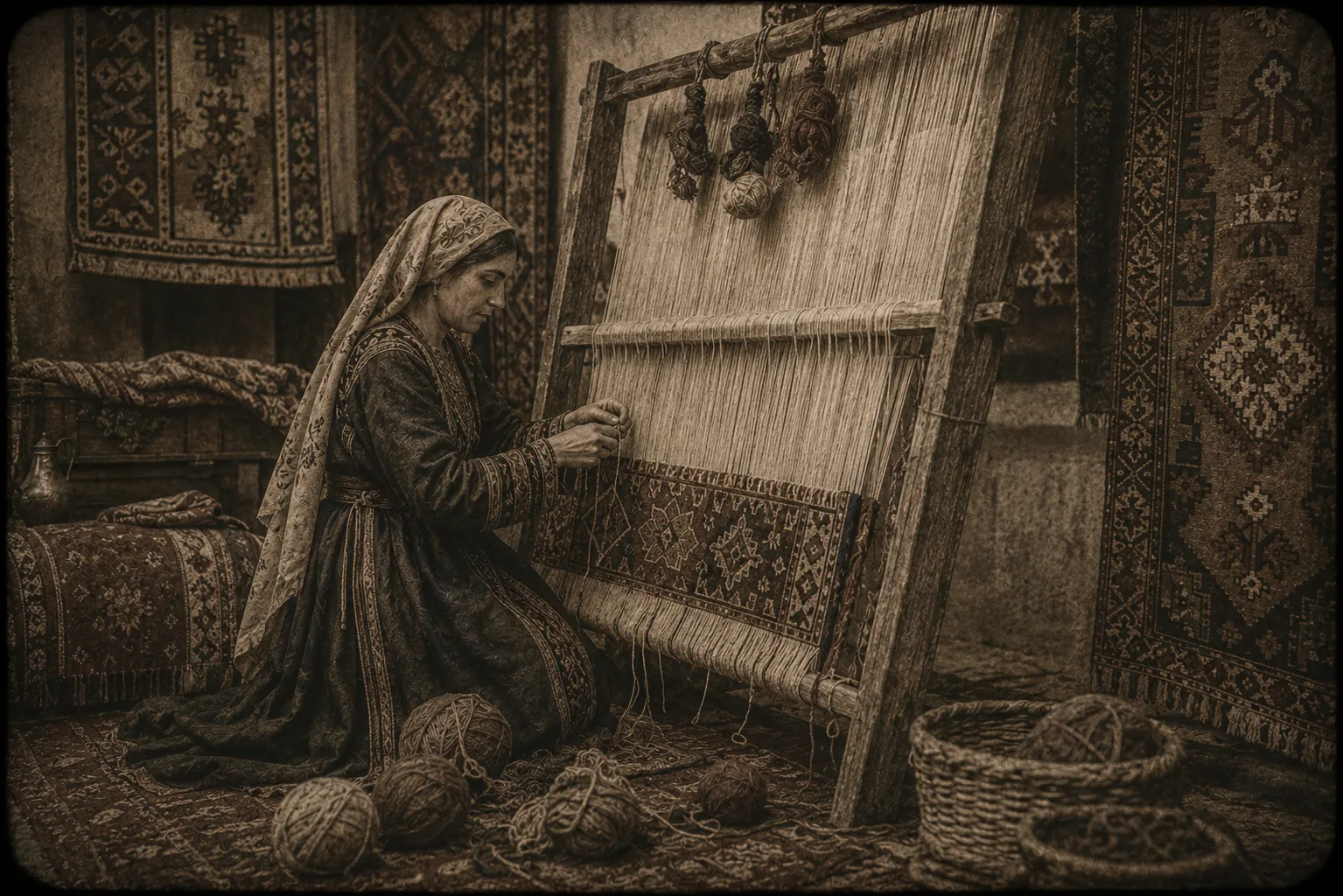 КОВРЫ КАВКАЗА — УЗОРЫ, В КОТОРЫХ ЗАШИФРОВАНА ИСТОРИЯ