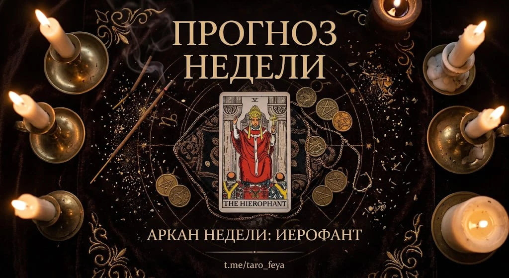 🔮 Прогноз недели: Аркан 5, Иерофант