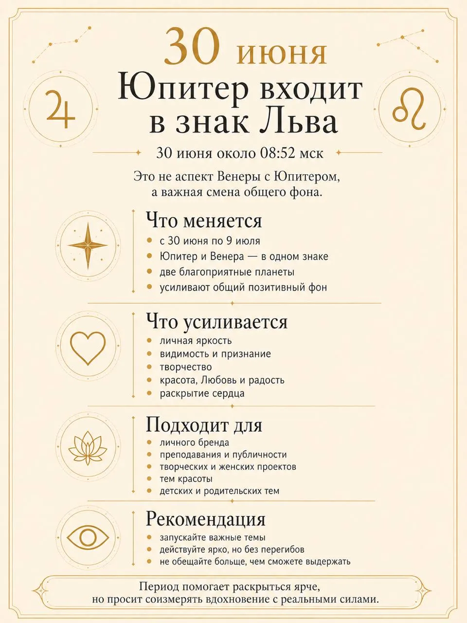 ✨Главные аспекты Венеры во Льве и их психологический смысл