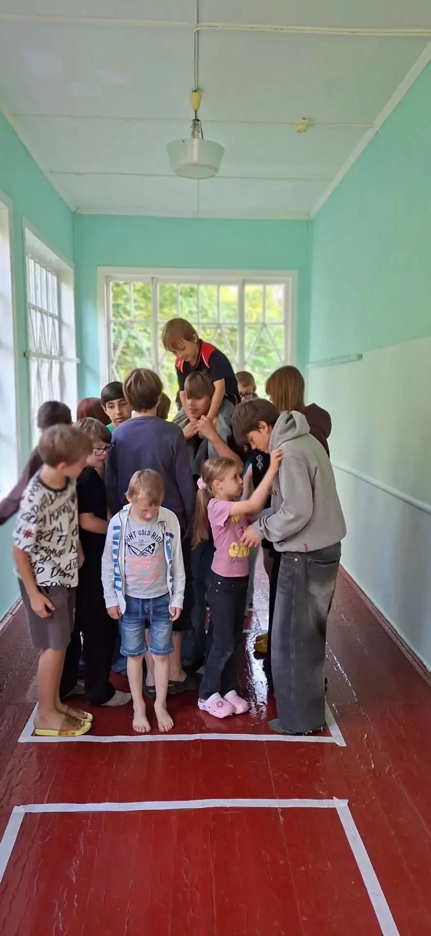 В отряде "Дома милосерлия" состоялась игра, которую можно назвать "Один за всех, и все ...