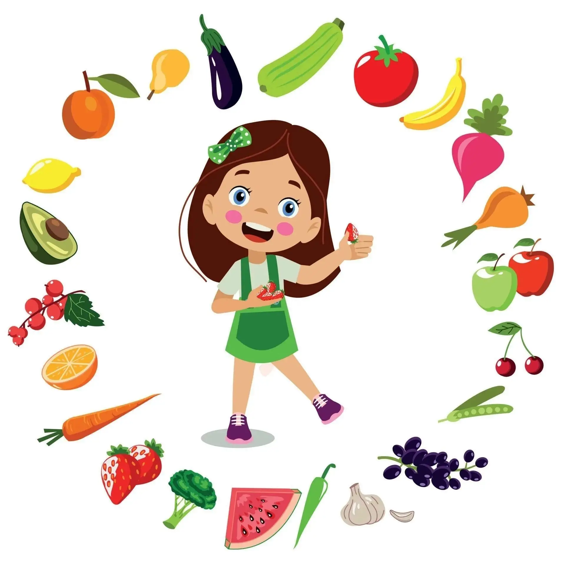 🍎🥦 Овощи и фрукты — важная часть детского рациона: в них много витаминов, минералов и...