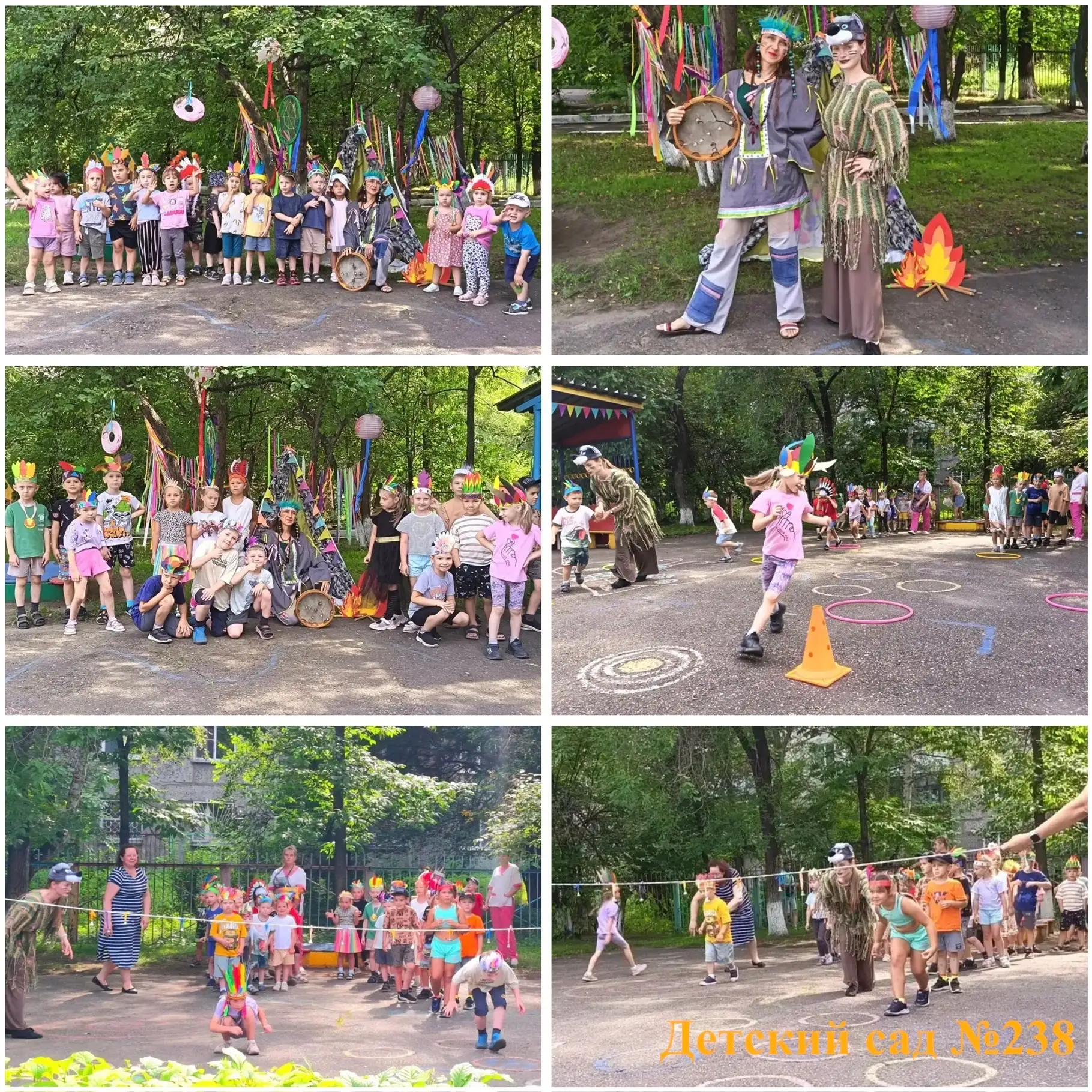 «Большой индейский переполох» в нашем саду! 🔥🪶На этой неделе наши ребята на один день...