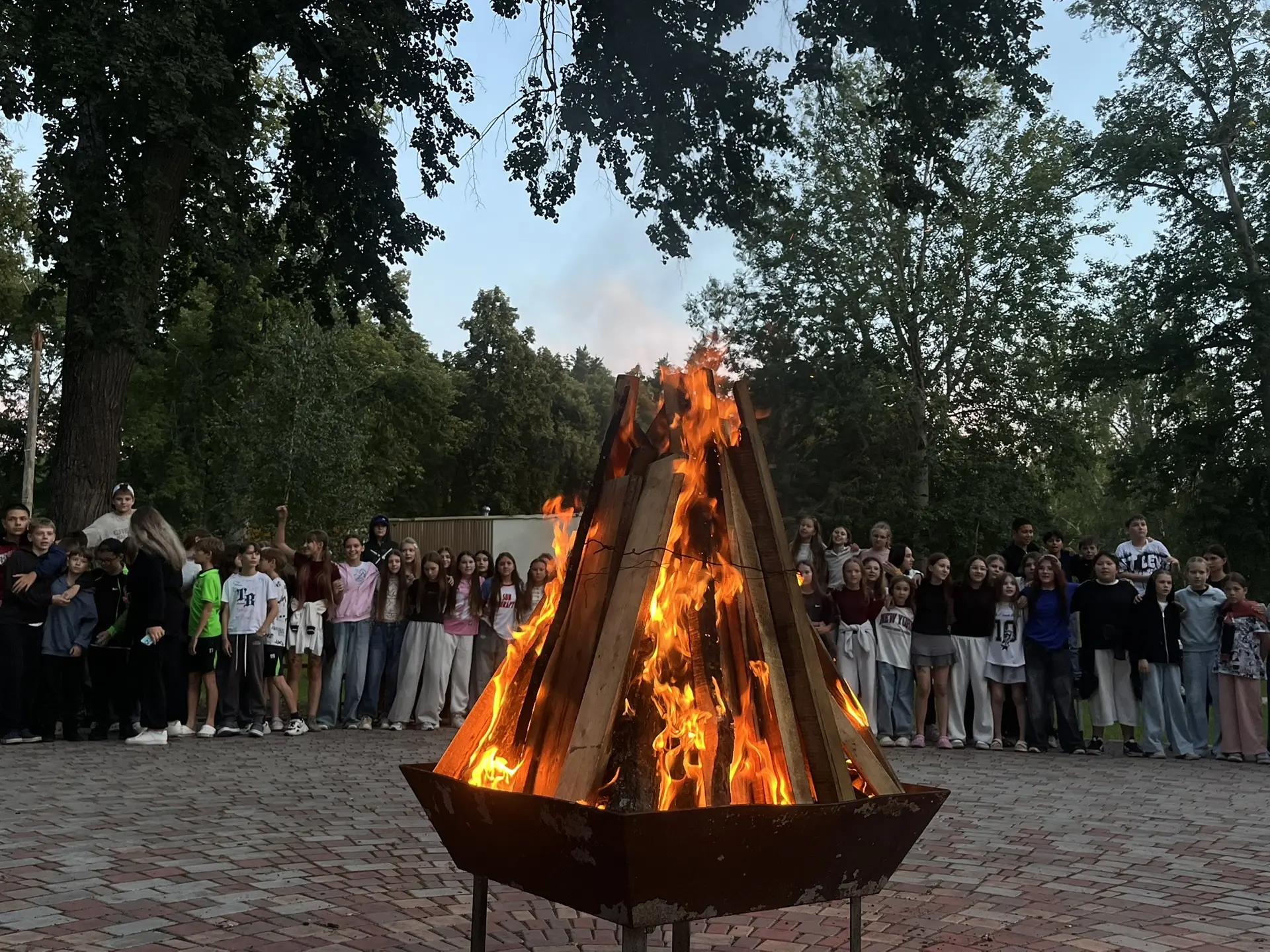 🔥✨😢 Время прощаться... Наш Прощальный Костёр! 😢✨🔥

Сегодня на нашей смене наступил один из самых
