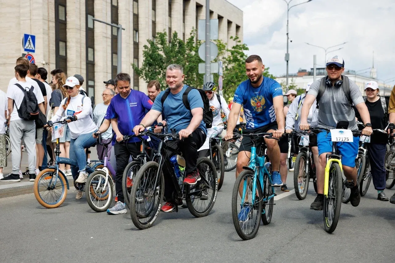 Весенний велофестиваль прошёл в Москве  🚴‍♂️ В столице 24 мая состоялся традиционный Весенний велофе