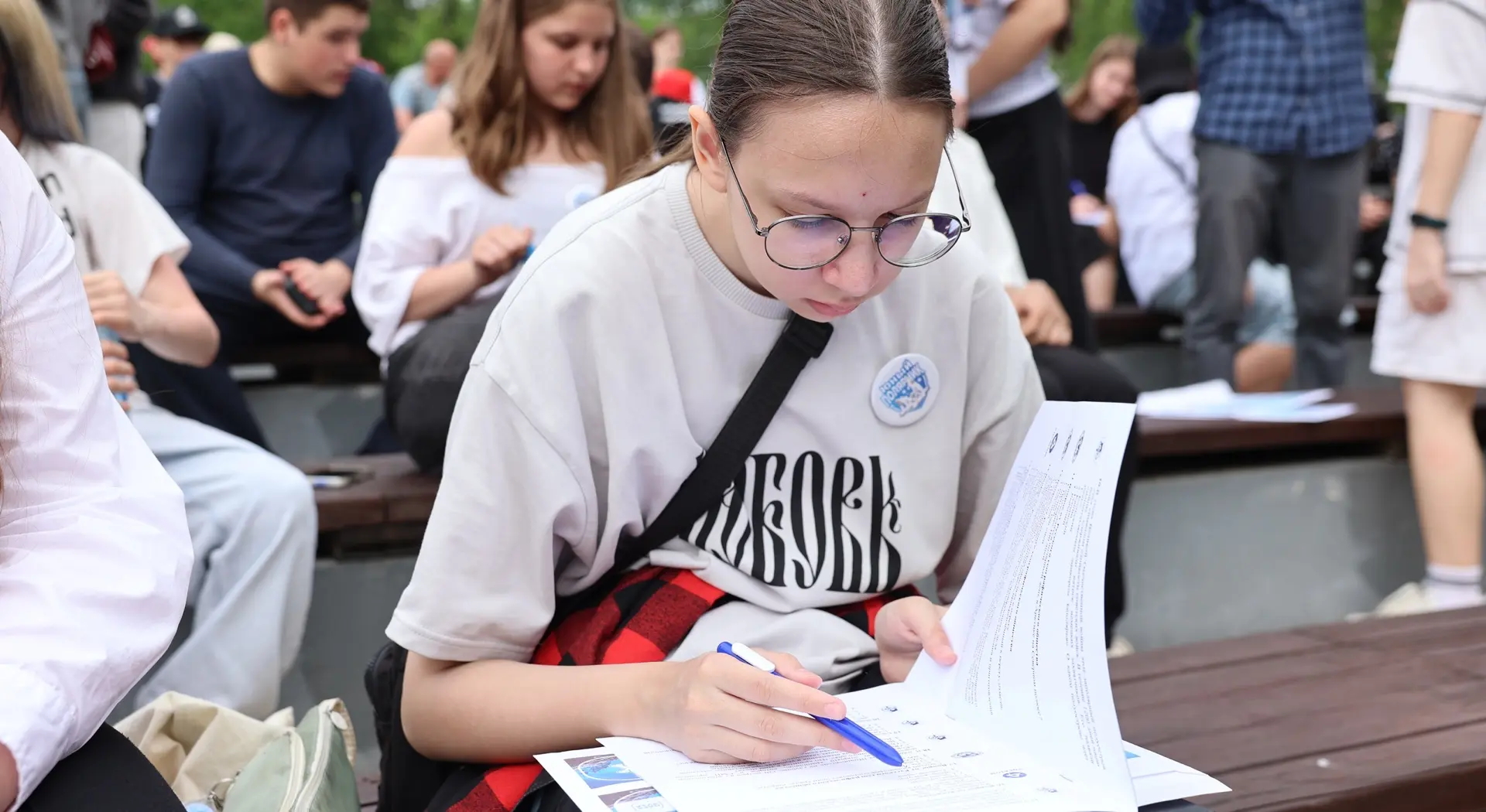 «Юный полярник». Финал сезона  📝 Наша дружная школьная команда участвовала в Полярном диктанте в пар